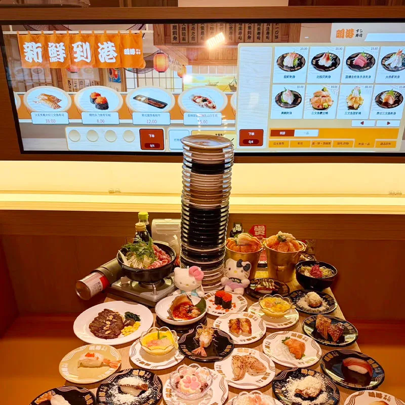 Automatische Festpunkt-Sushi-Förderanlage
