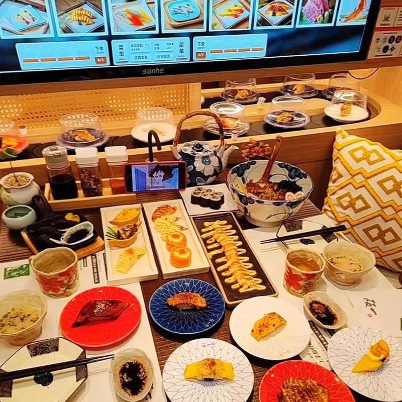 Kommerzielles rotierendes Sushi-Förderband