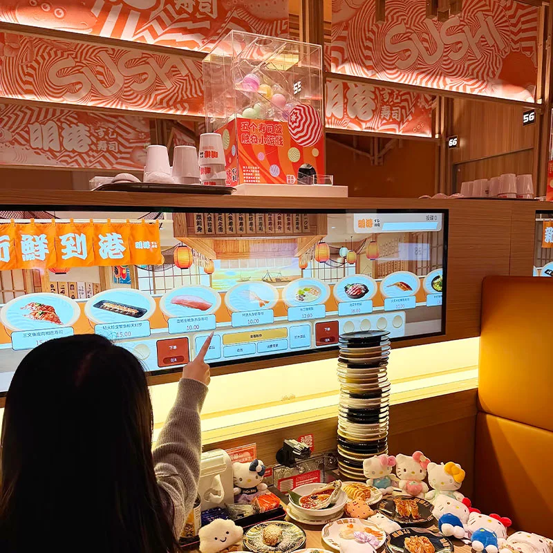 Exportieren Sie Standard-Sushi-Festpunkt-Förderbandausrüstung