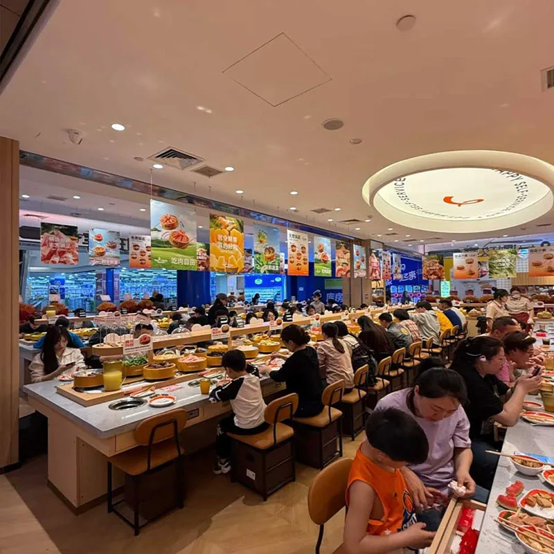 Commercial Conveyor Belt Hot Pot System